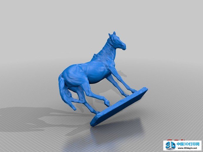 馬 3D模型