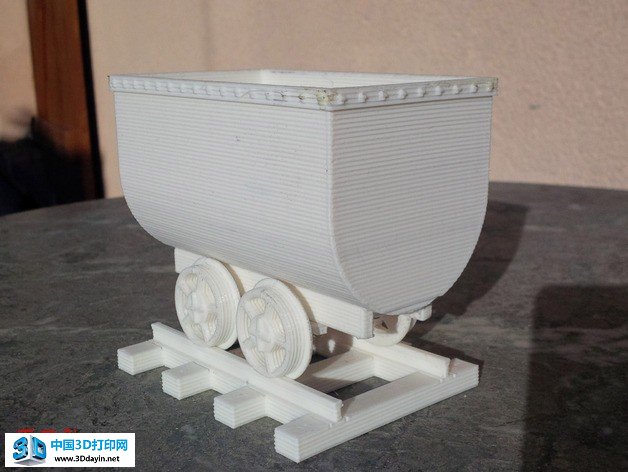 軌道礦車 3D模型
