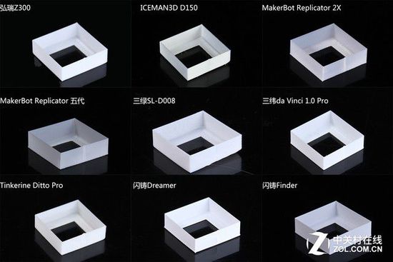 10微米的比拼 9款3D打印機華山論劍