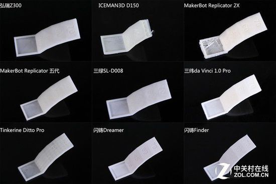 10微米的比拼 9款3D打印機華山論劍