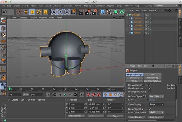 C4D軟件分段數設置