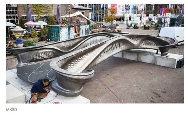 3D打印鋼橋 3D打印鋼橋