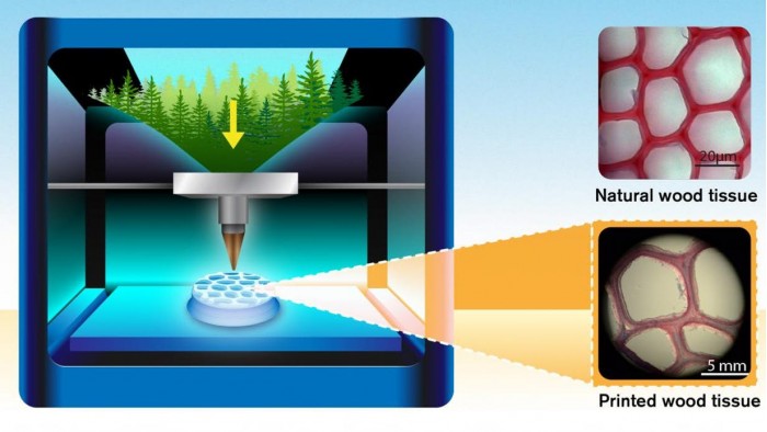 3D打印技術突破將為打印“木制”產品開路 3D打印技術突破將為打印“木制”產品開路