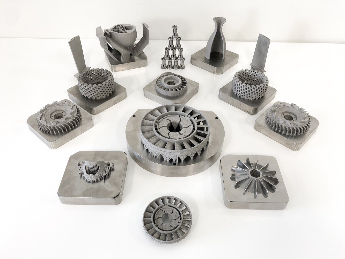 來自Aurora Labs的金屬3D打印樣品 來自Aurora Labs的金屬3D打印樣品