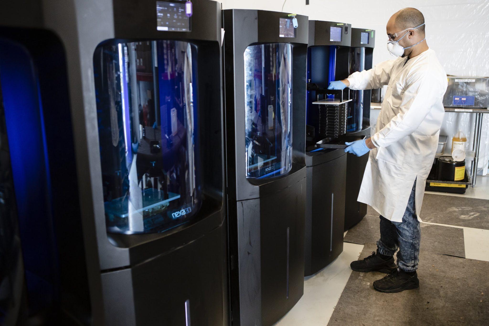 配備 NXE 400 3D 系統的 Nexa3D 客戶體驗中心 配備 NXE 400 3D 系統的 Nexa3D 客戶體驗中心