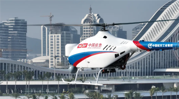 首次!AR-500無人直升機在城市內(nèi)開展示范應用:最大續(xù)航8小時